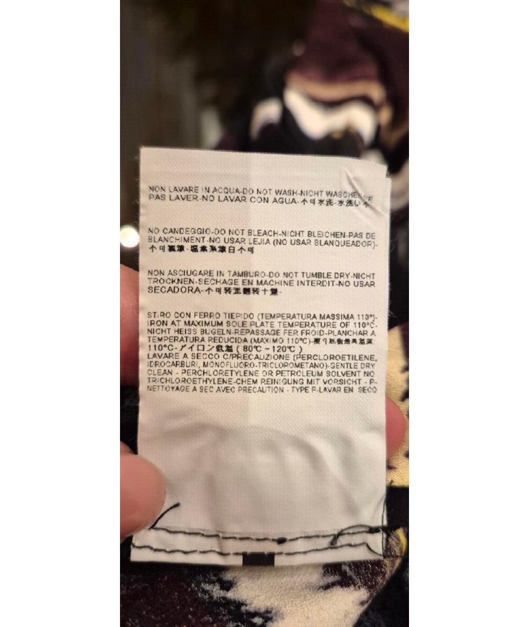 BALENCIAGA Мульти шелковая блузы, фото 6