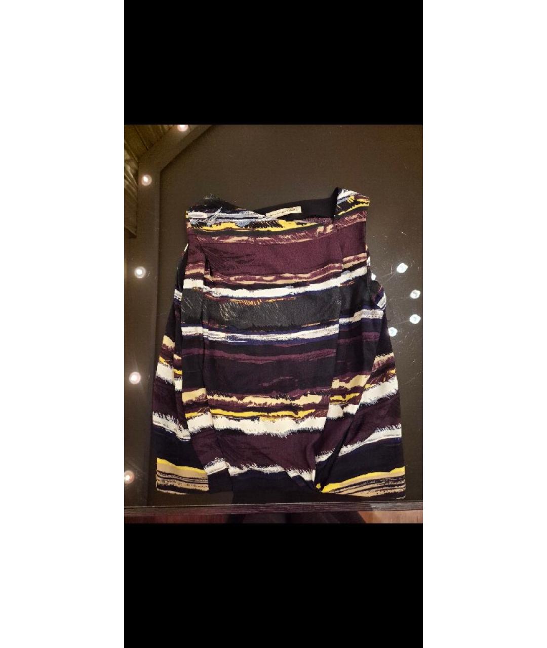 BALENCIAGA Мульти шелковая блузы, фото 8