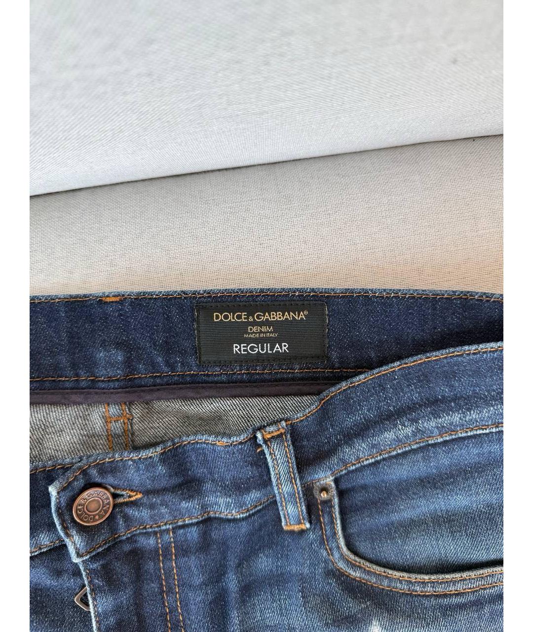 DOLCE&GABBANA Прямые джинсы, фото 3