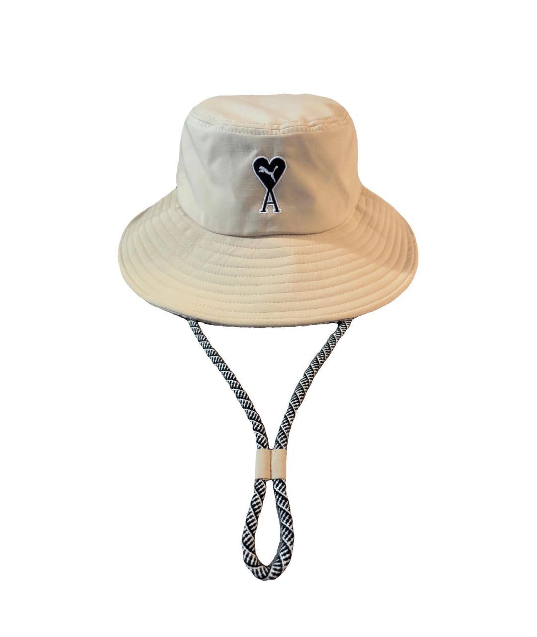 Ami Paris Бежевая панама, фото 5