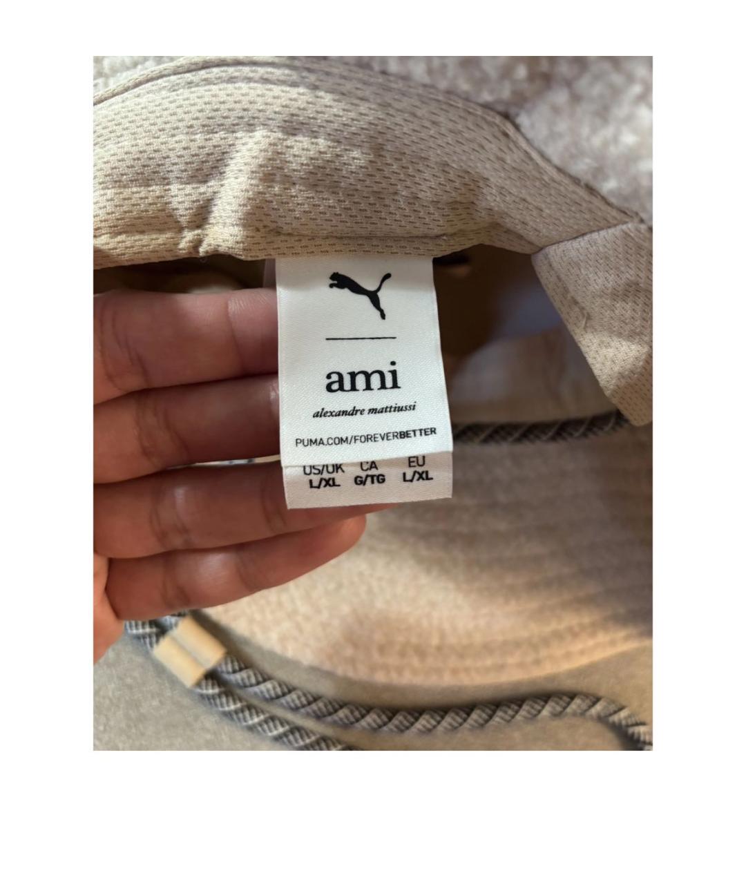 Ami Paris Бежевая панама, фото 4