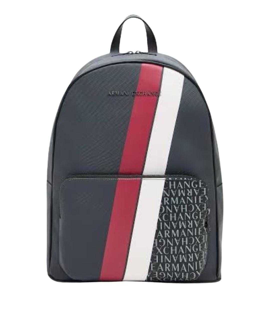 ARMANI EXCHANGE Черный рюкзак из искусственной кожи, фото 1