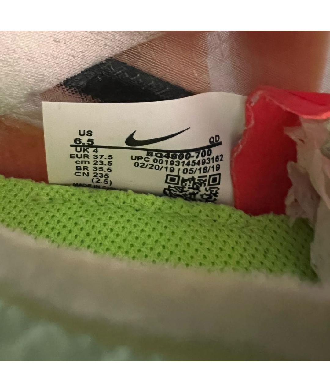 NIKE Салатовые кроссовки, фото 6