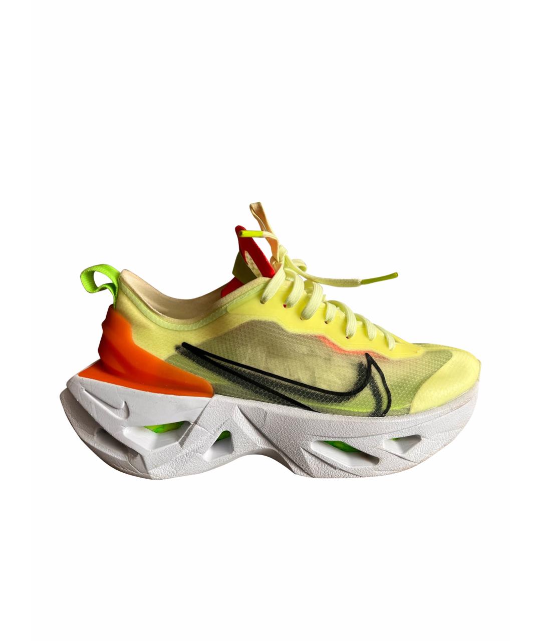 NIKE Салатовые кроссовки, фото 1