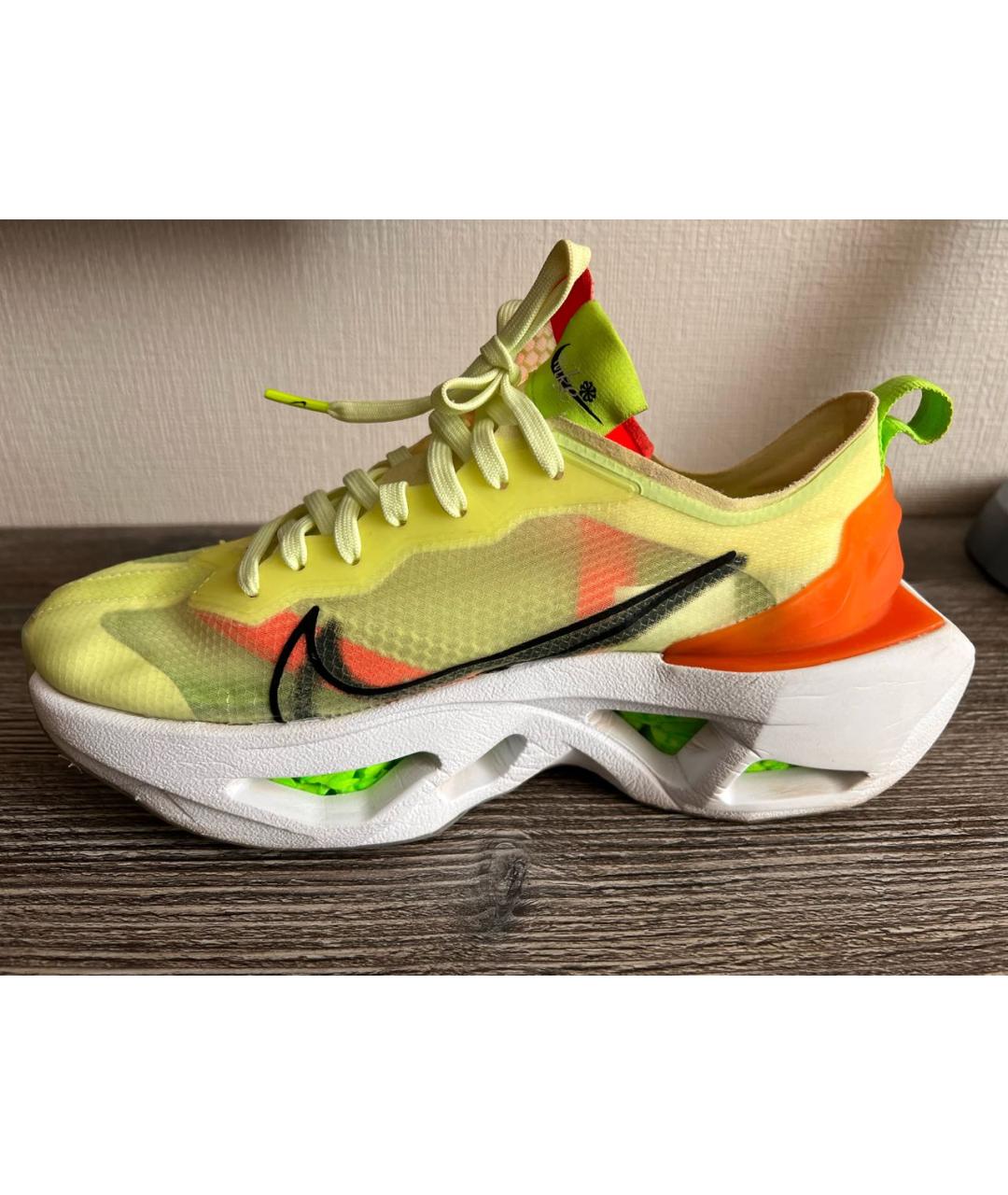 NIKE Салатовые кроссовки, фото 4