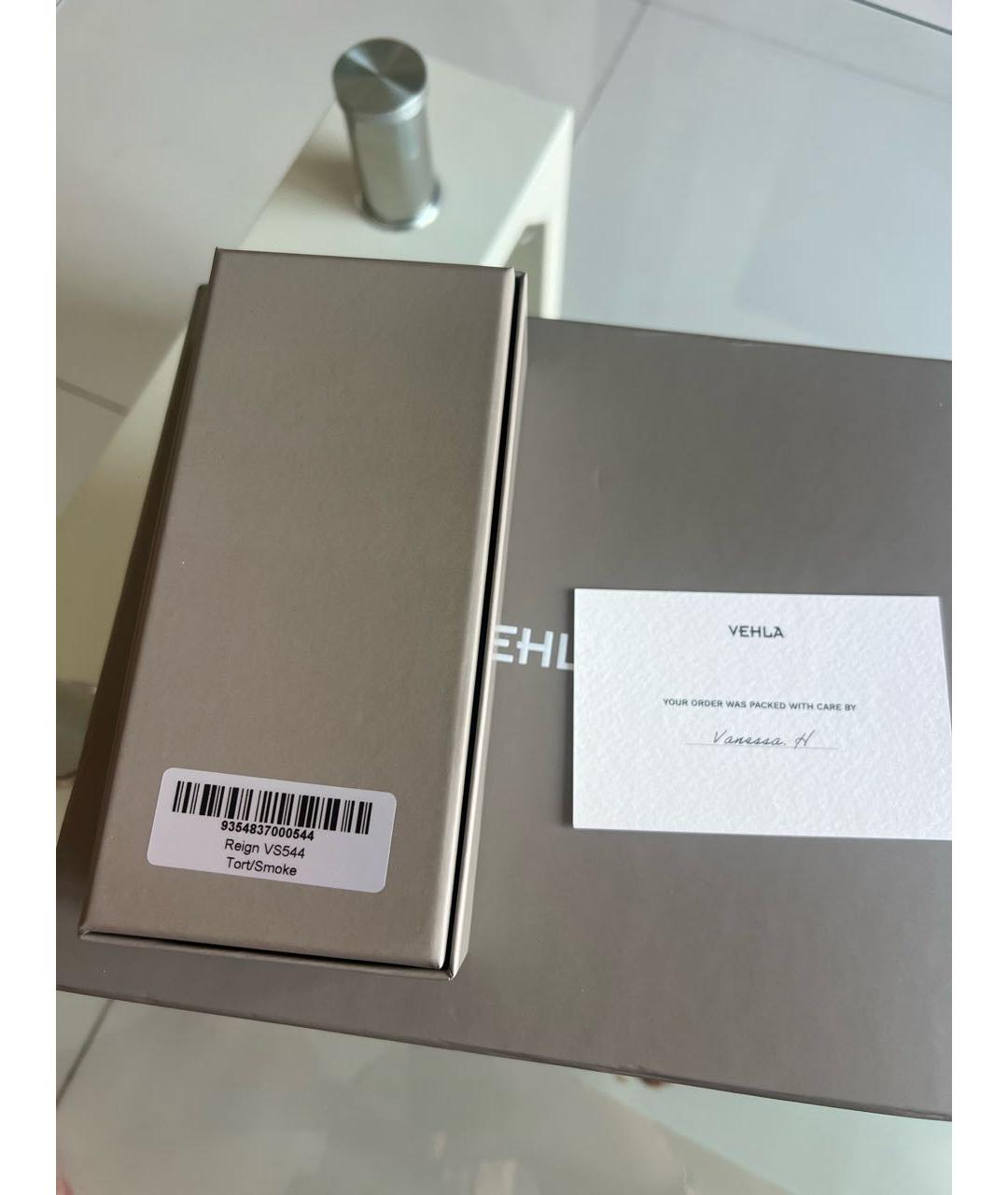 Vehla Коричневые пластиковые солнцезащитные очки, фото 7