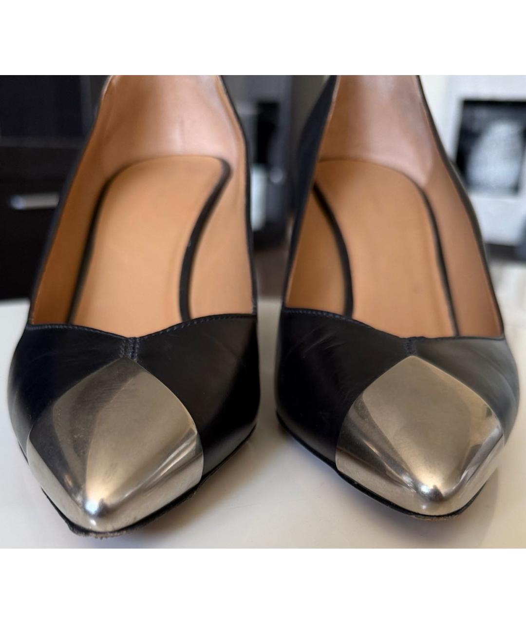 ISABEL MARANT Черные кожаные туфли, фото 3