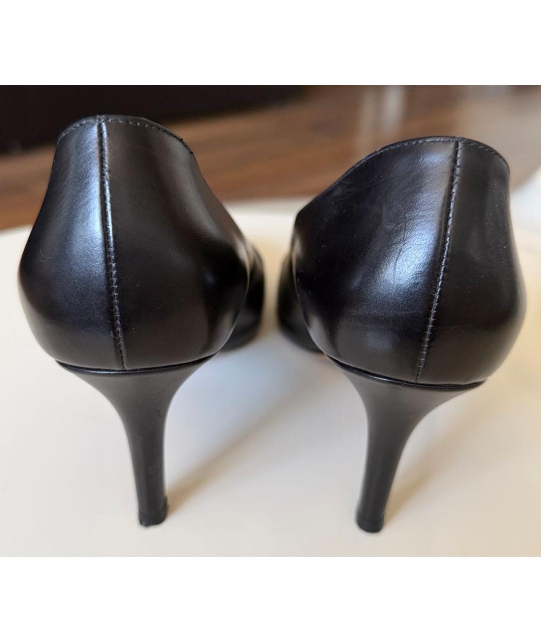 ISABEL MARANT Черные кожаные туфли, фото 4