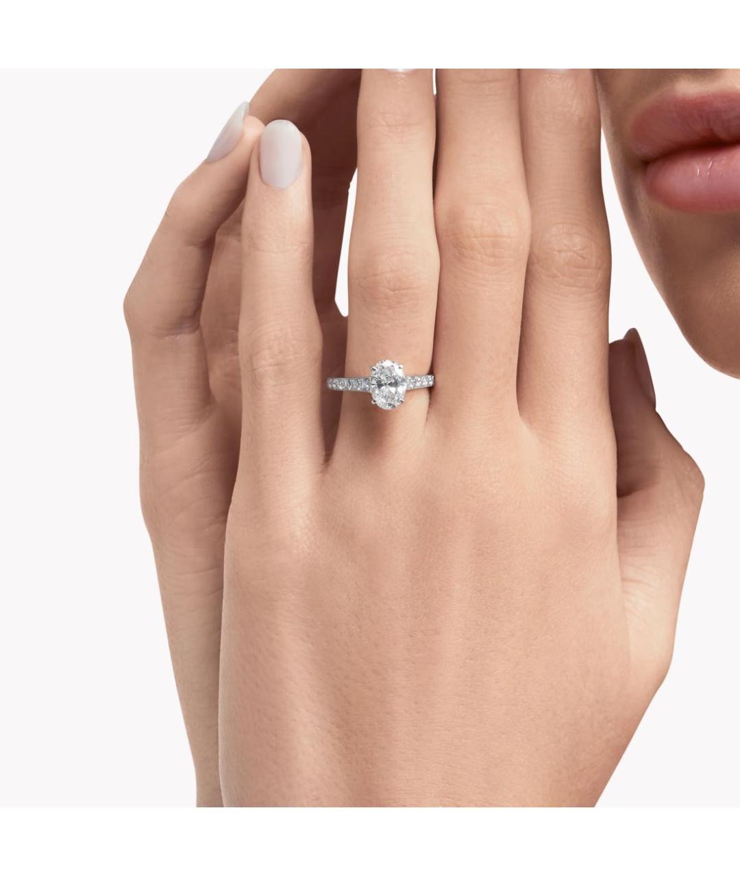 GRAFF Серебряное платиновое кольцо, фото 4