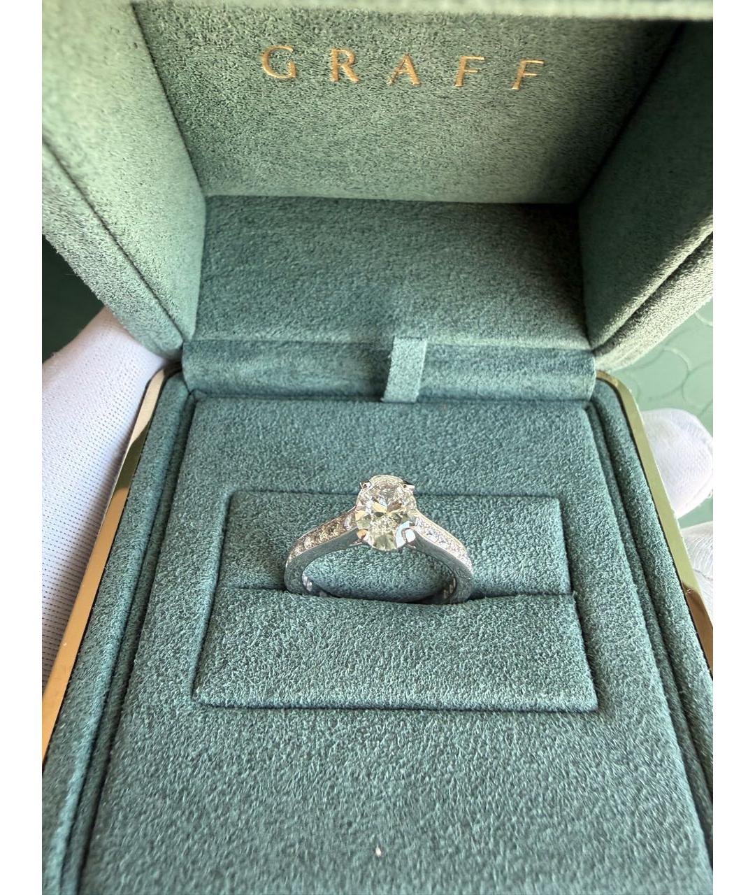 GRAFF Серебряное платиновое кольцо, фото 3
