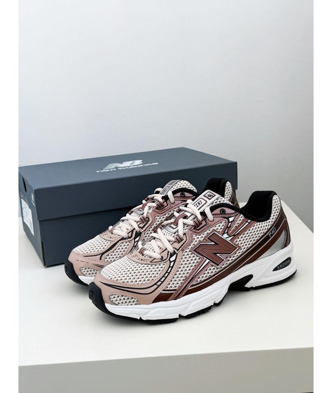 NEW BALANCE Коричневые кроссовки, фото 2