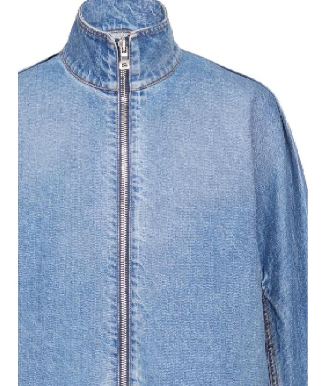 ALAIA Голубая хлопковая рубашка, фото 2