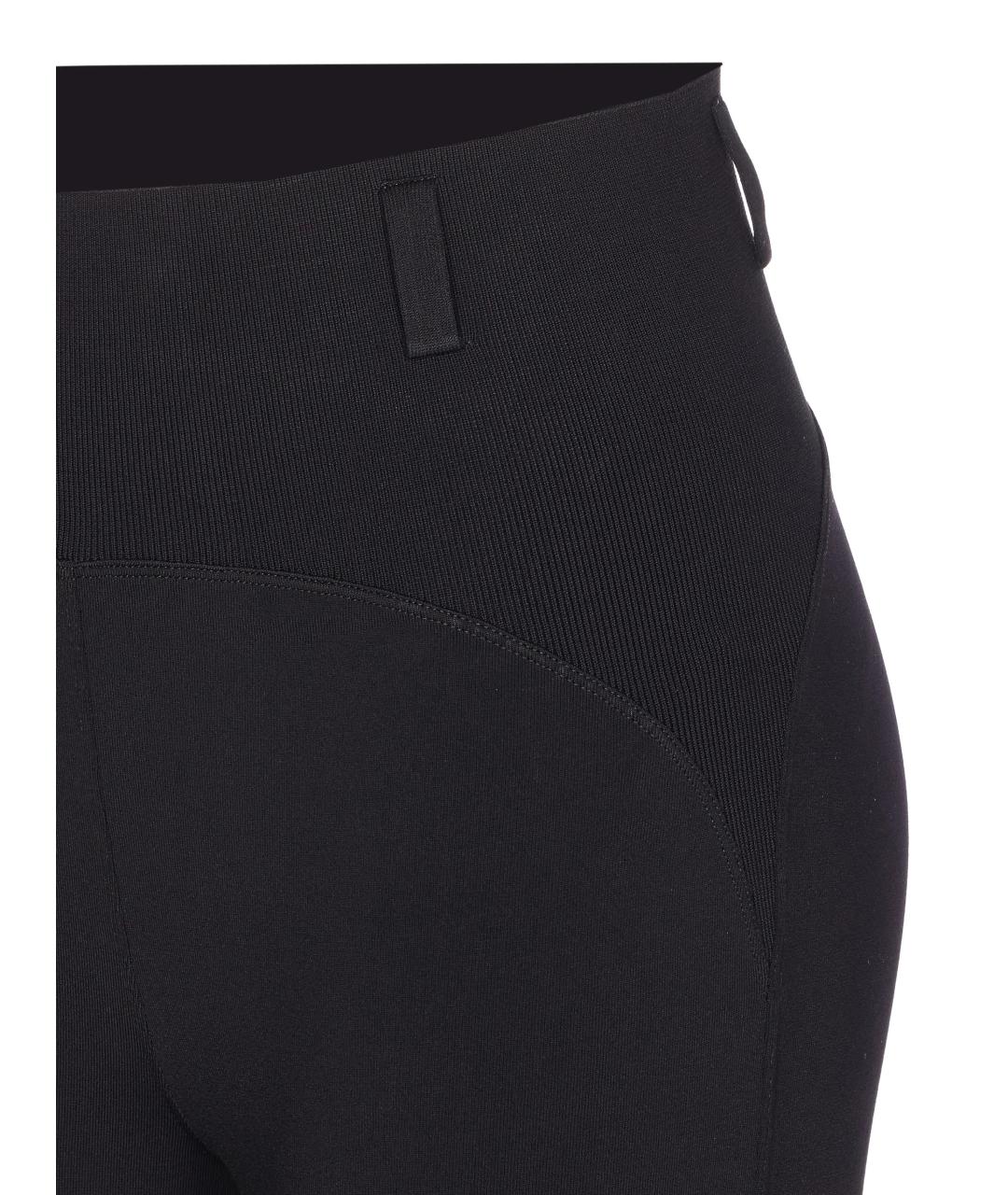 ALAIA Черные полиэстеровые брюки узкие, фото 3