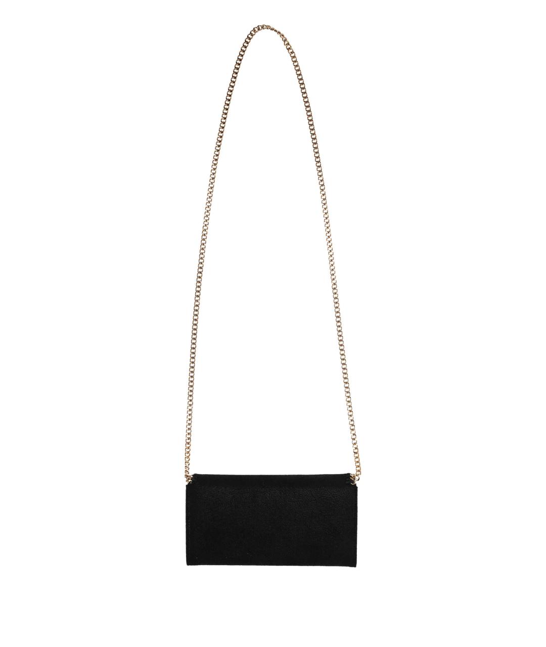 STELLA MCCARTNEY Черная синтетическая сумка через плечо, фото 3