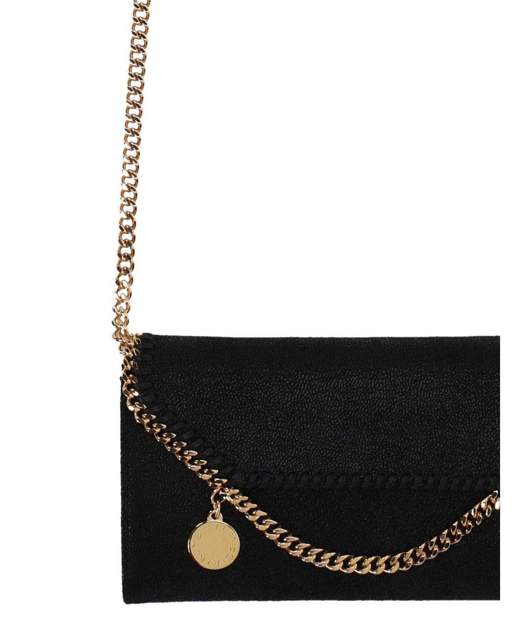 STELLA MCCARTNEY Черная синтетическая сумка через плечо, фото 2