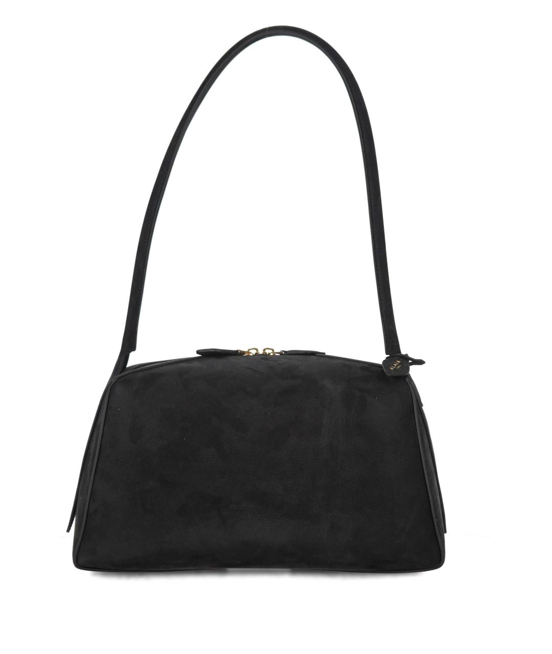 ALAIA Черная кожаная сумка через плечо, фото 3