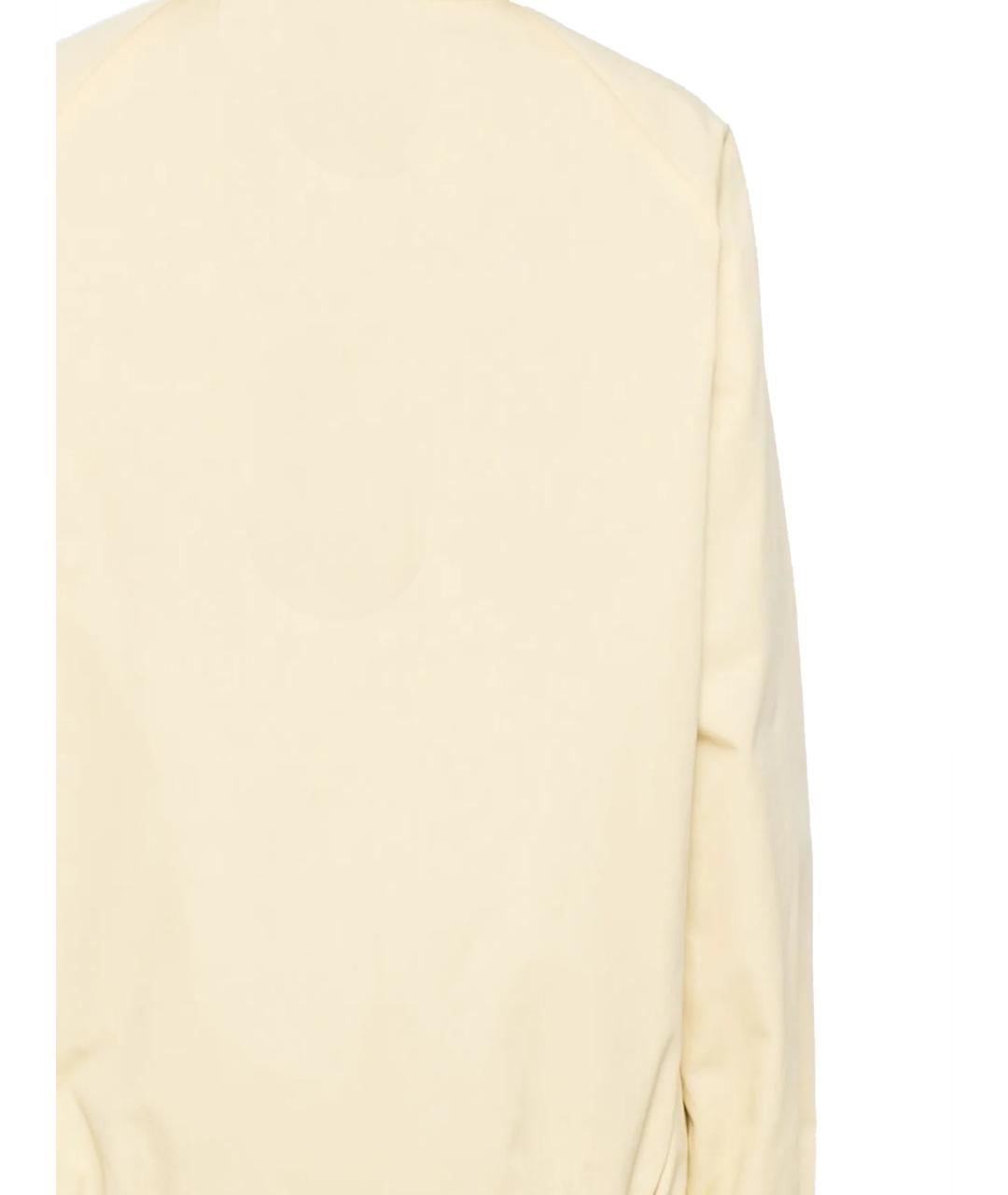 MIU MIU Желтая хлопковая куртка, фото 3