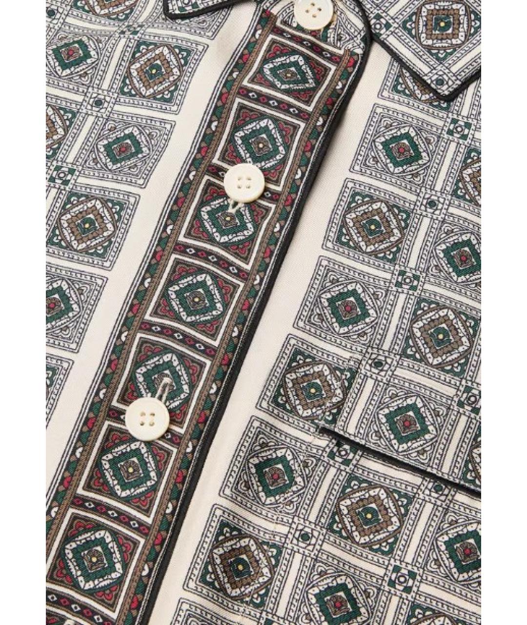 LORO PIANA Мульти шелковая рубашка, фото 2