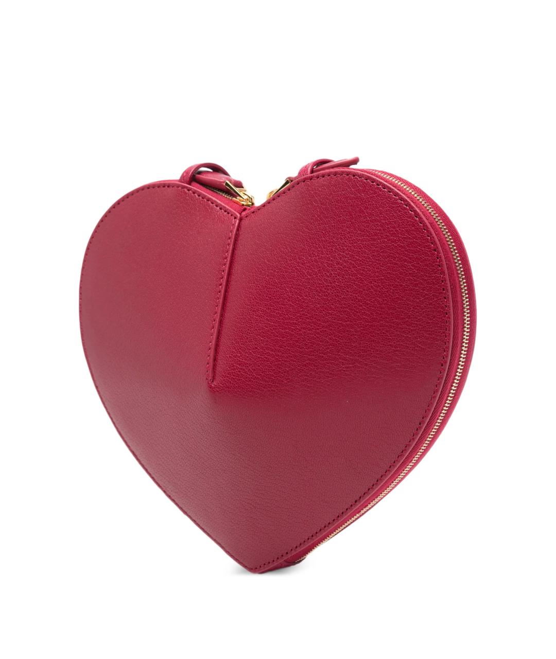 ALAIA Розовая кожаная сумка через плечо, фото 2