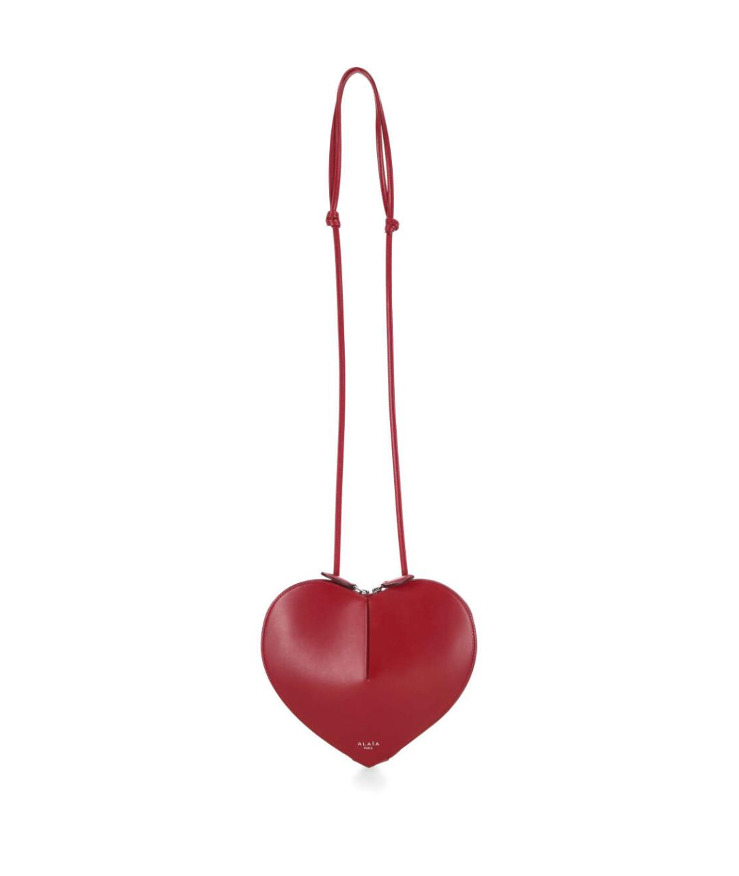ALAIA Красная кожаная сумка через плечо, фото 1