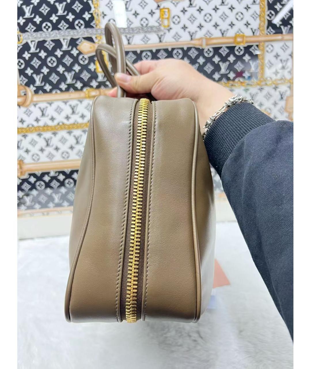 MIU MIU Кожаная сумка с короткими ручками, фото 5