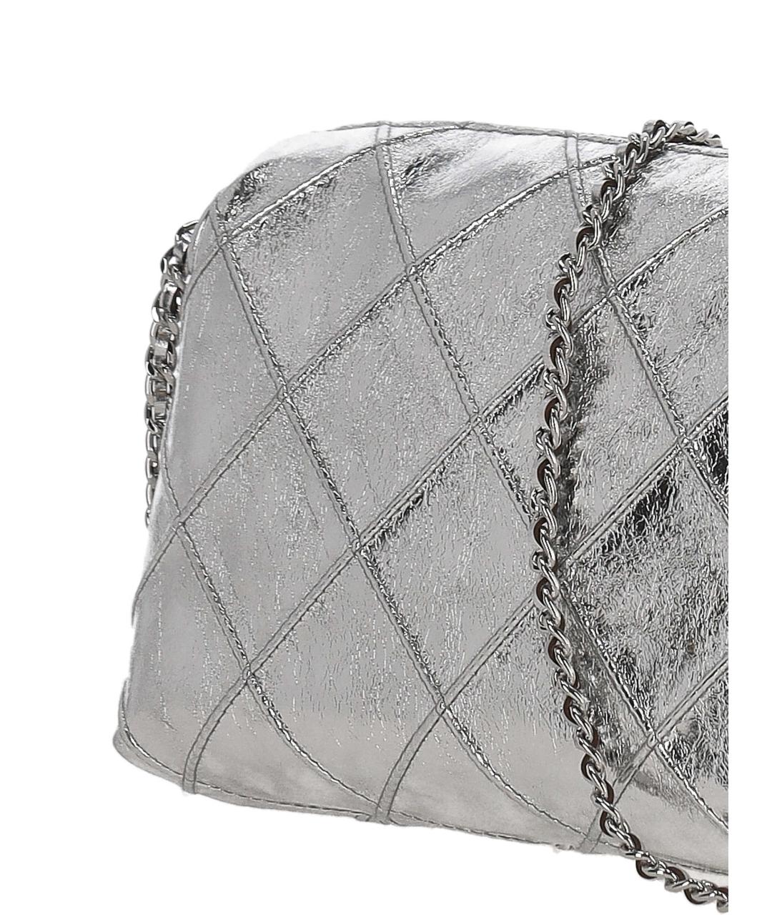 TORY BURCH Серебряная сумка через плечо, фото 4