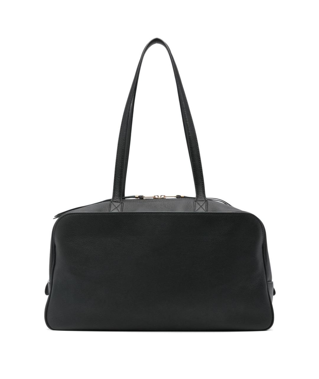 BALENCIAGA Черная кожаная сумка через плечо, фото 1