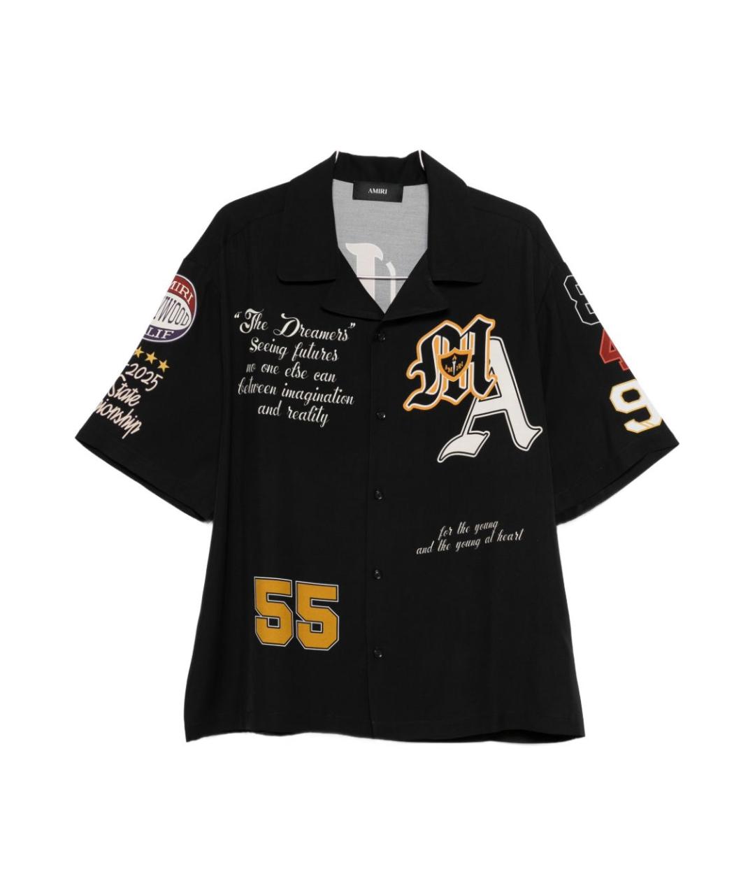 AMIRI Черная кэжуал рубашка, фото 1