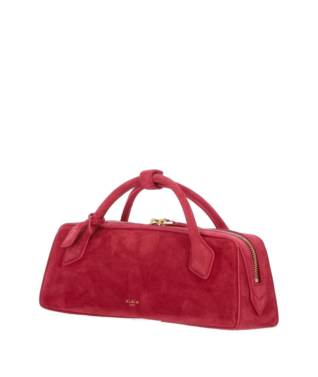 ALAIA Розовая кожаная сумка тоут, фото 2