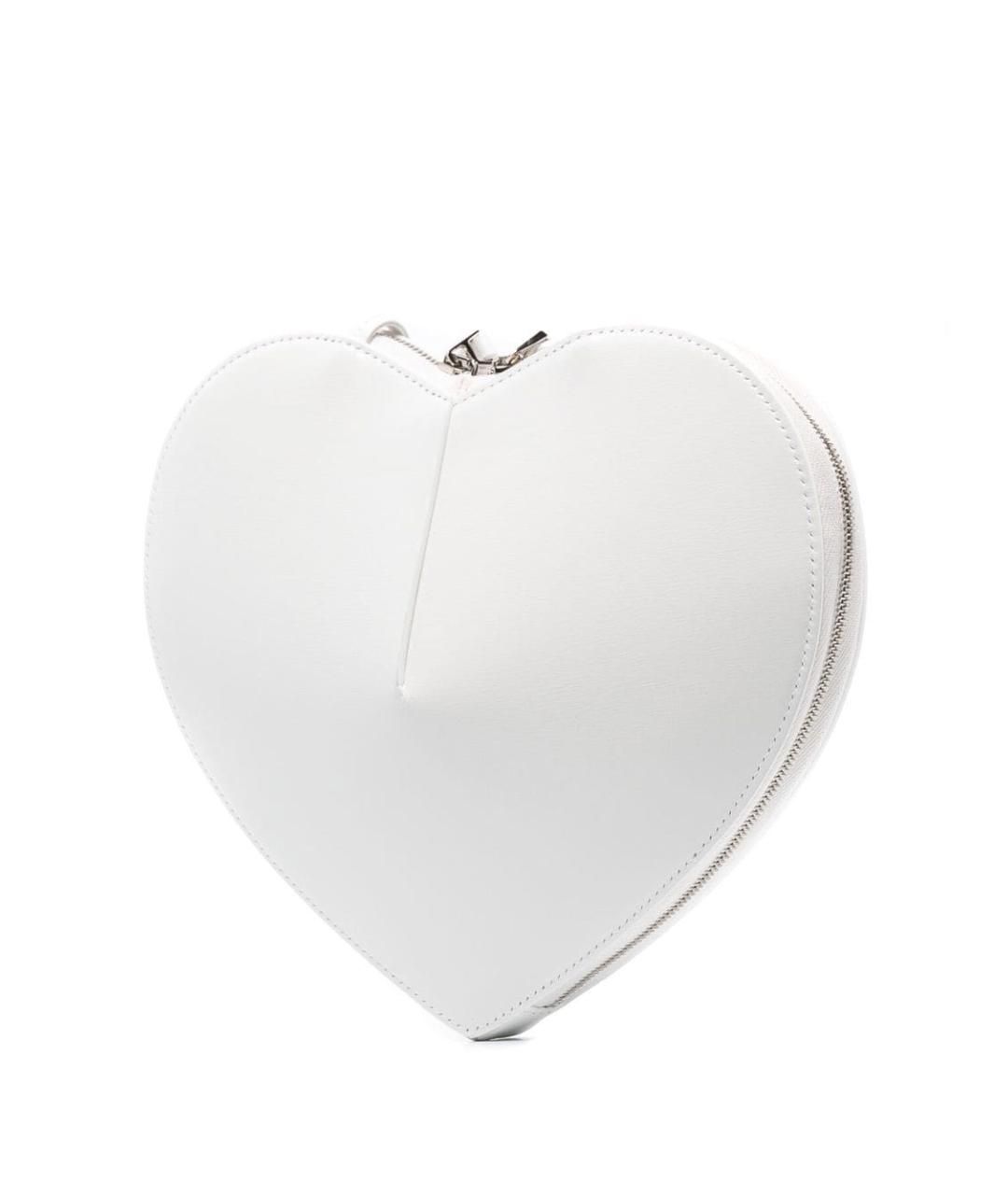 ALAIA Белая кожаная сумка через плечо, фото 2