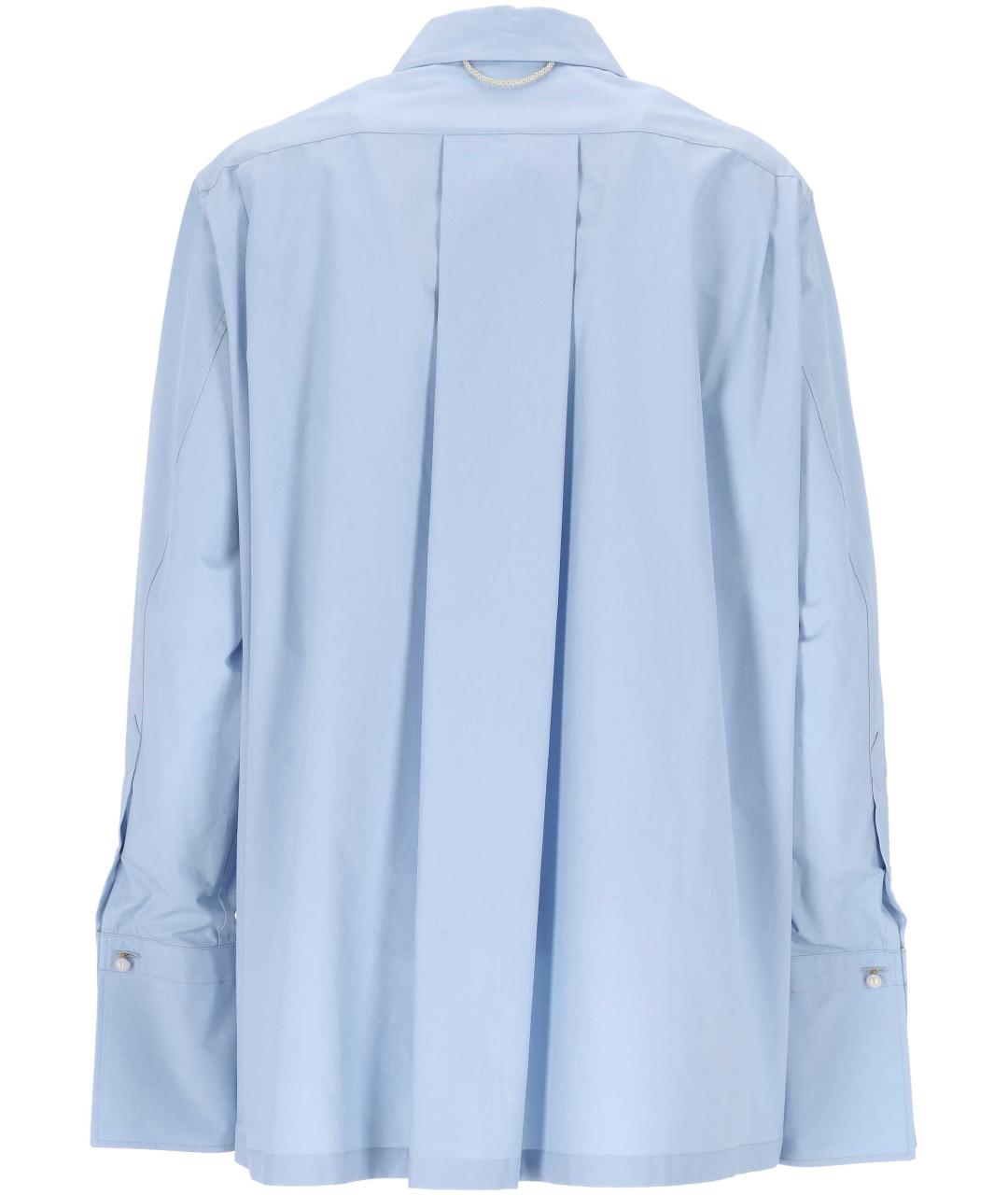 Carven Синяя хлопковая рубашка, фото 3