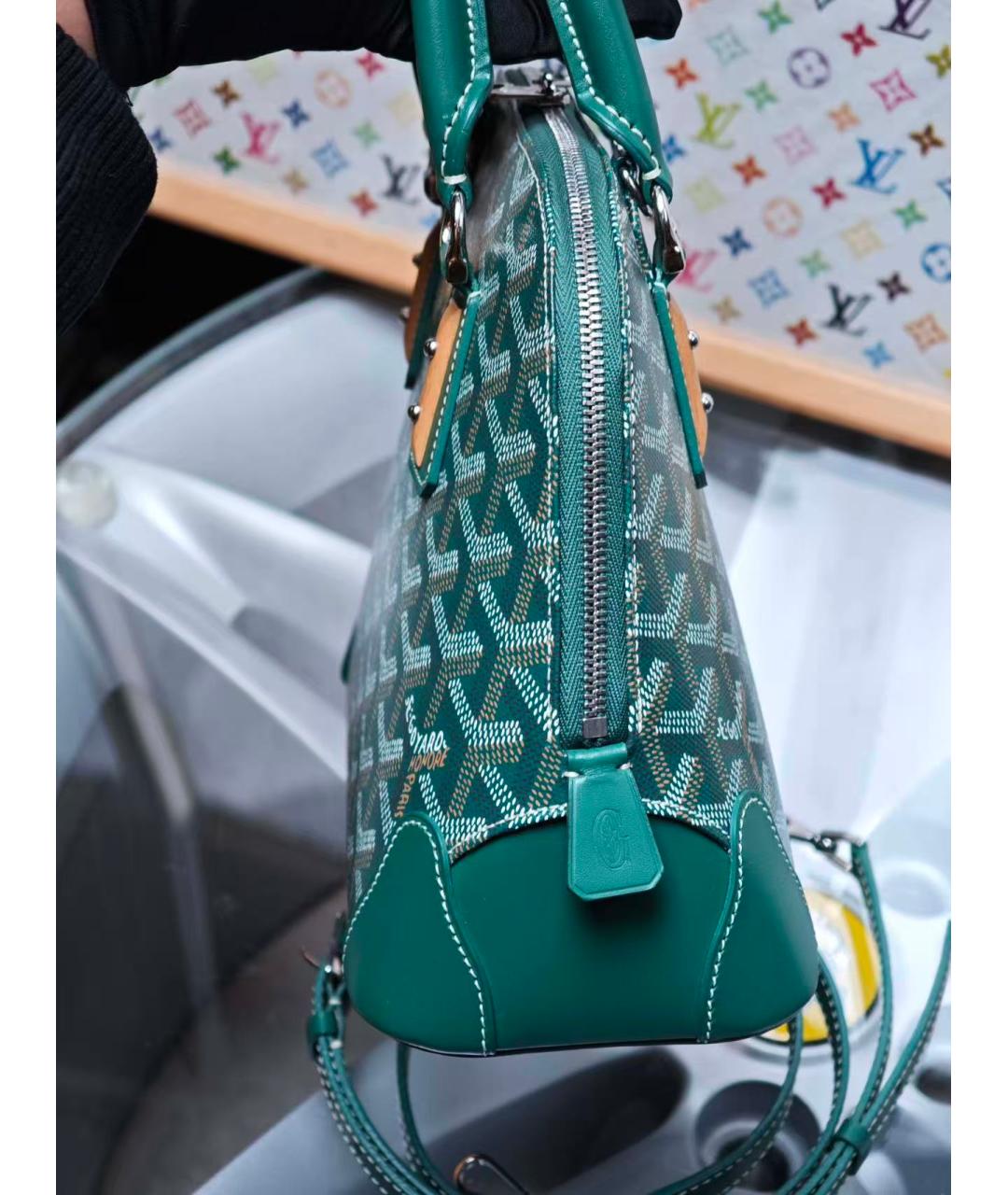 GOYARD Зеленая сумка через плечо, фото 4