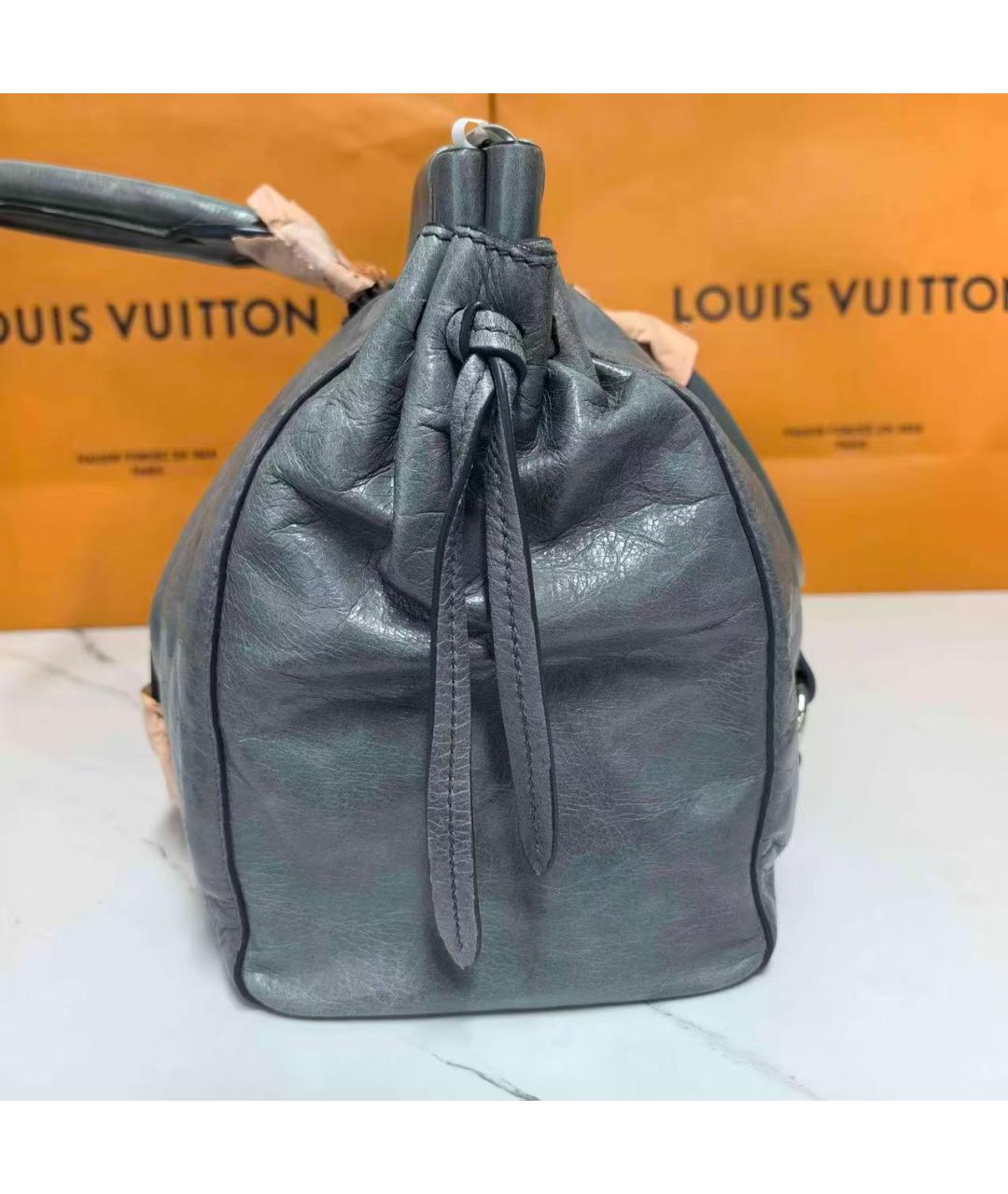 MIU MIU Голубая кожаная сумка через плечо, фото 5