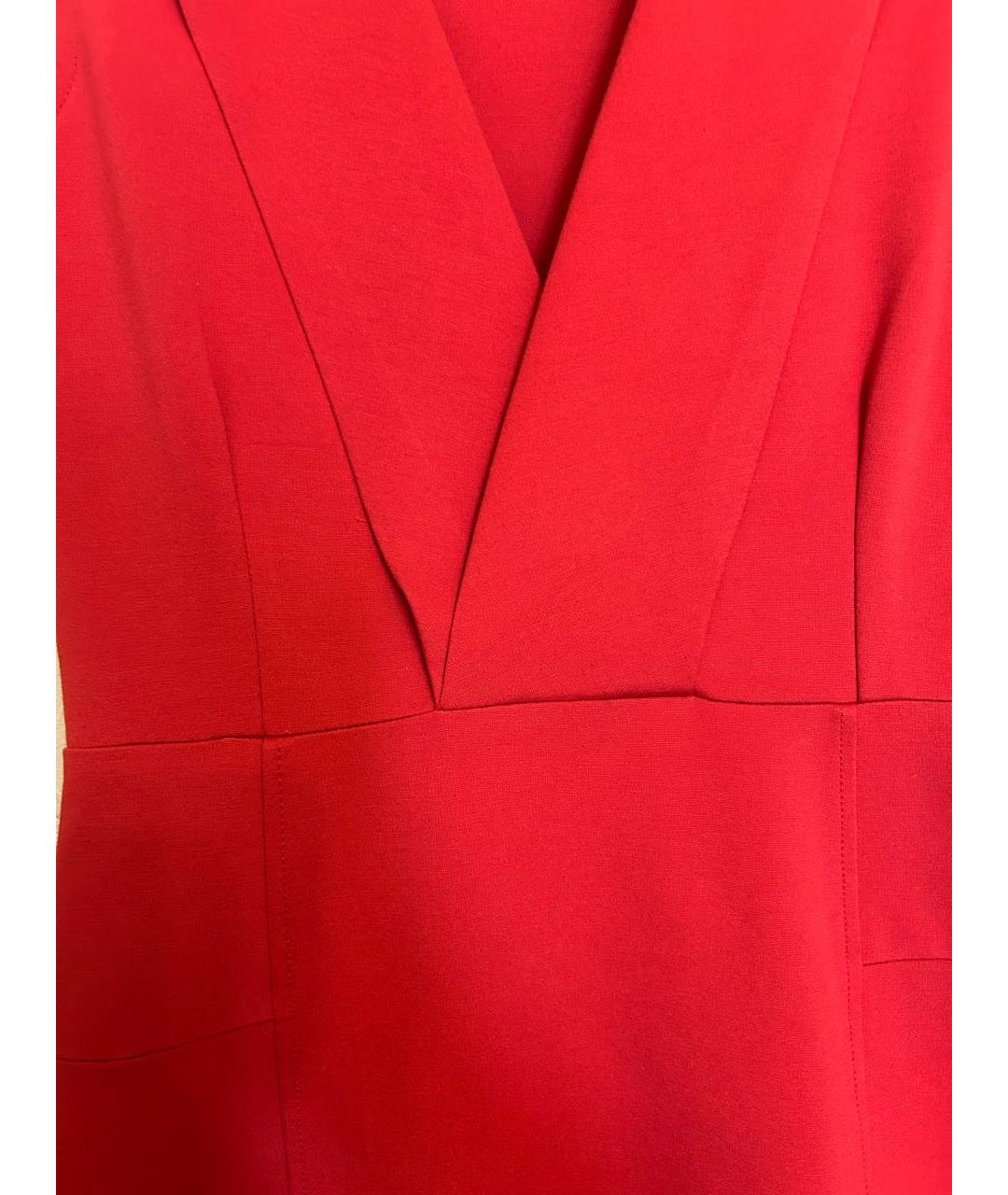 GUCCI Красное вискозное повседневное платье, фото 6