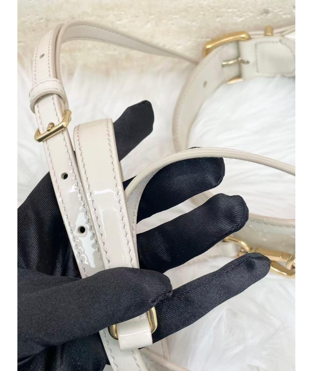 MIU MIU Белая сумка через плечо, фото 7