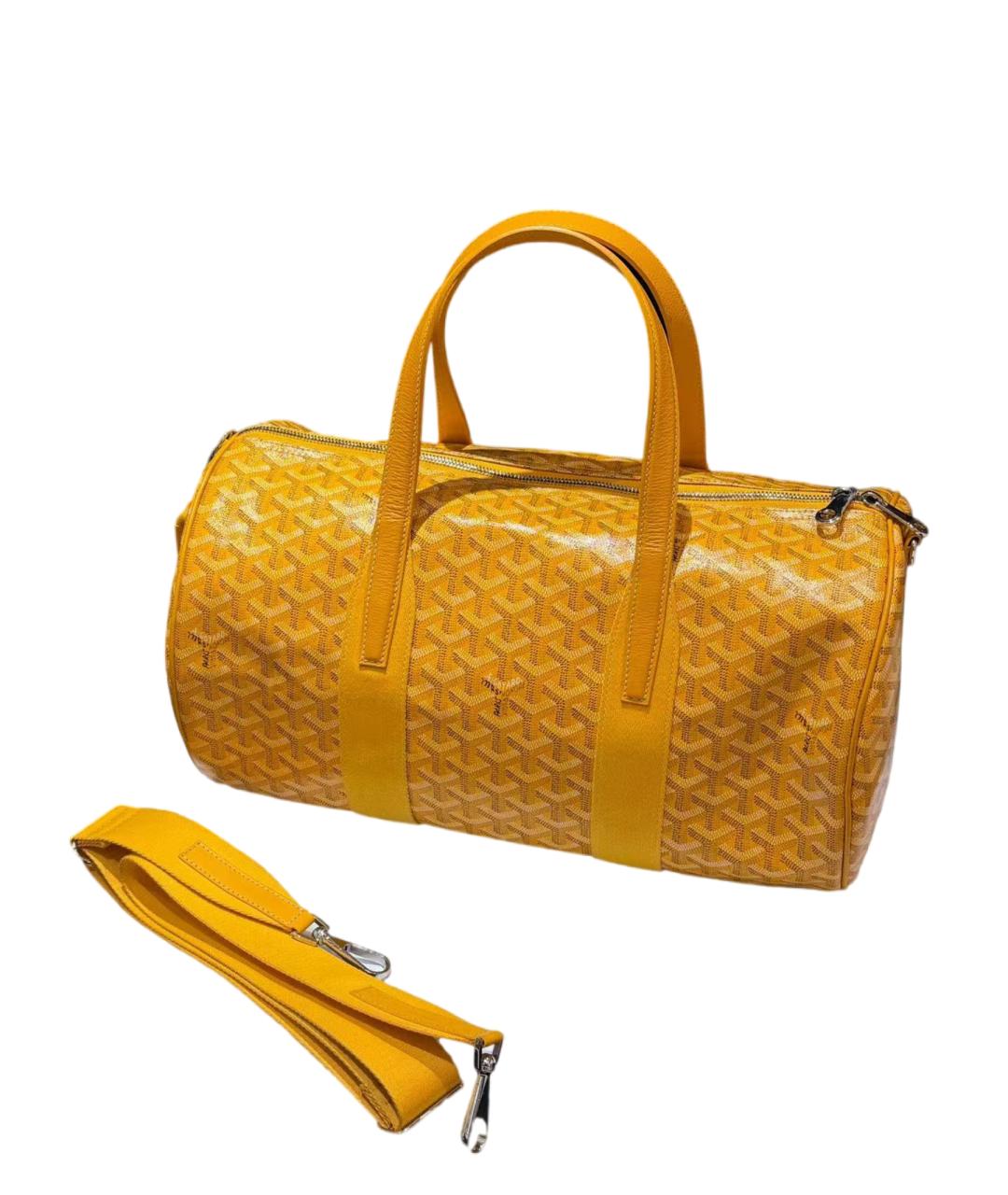 GOYARD Желтая сумка через плечо, фото 6