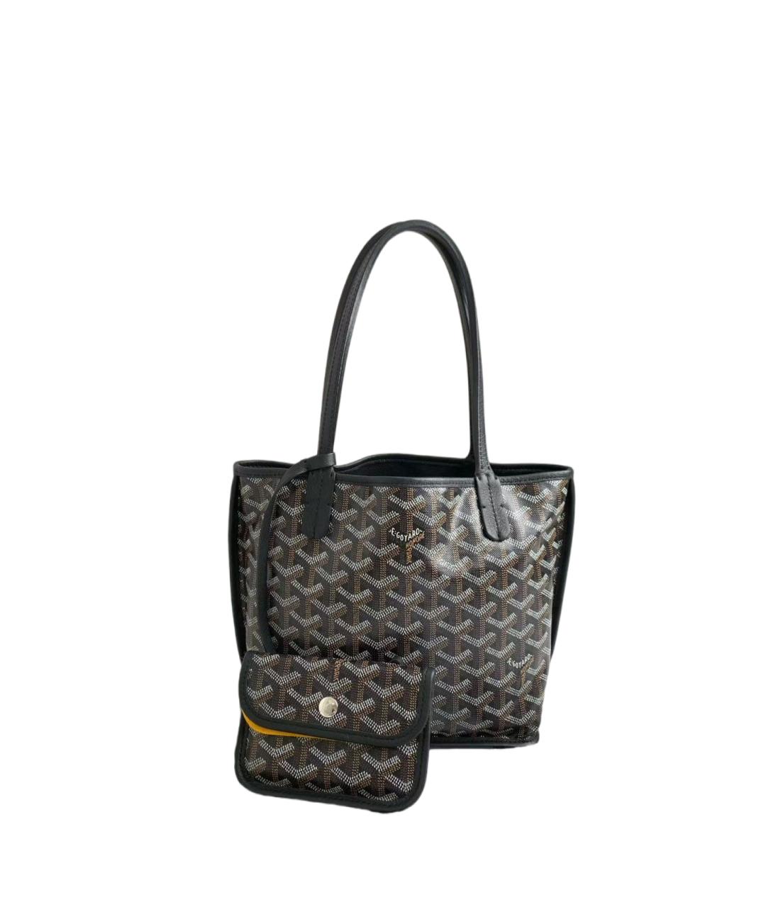 GOYARD Черная сумка тоут, фото 8
