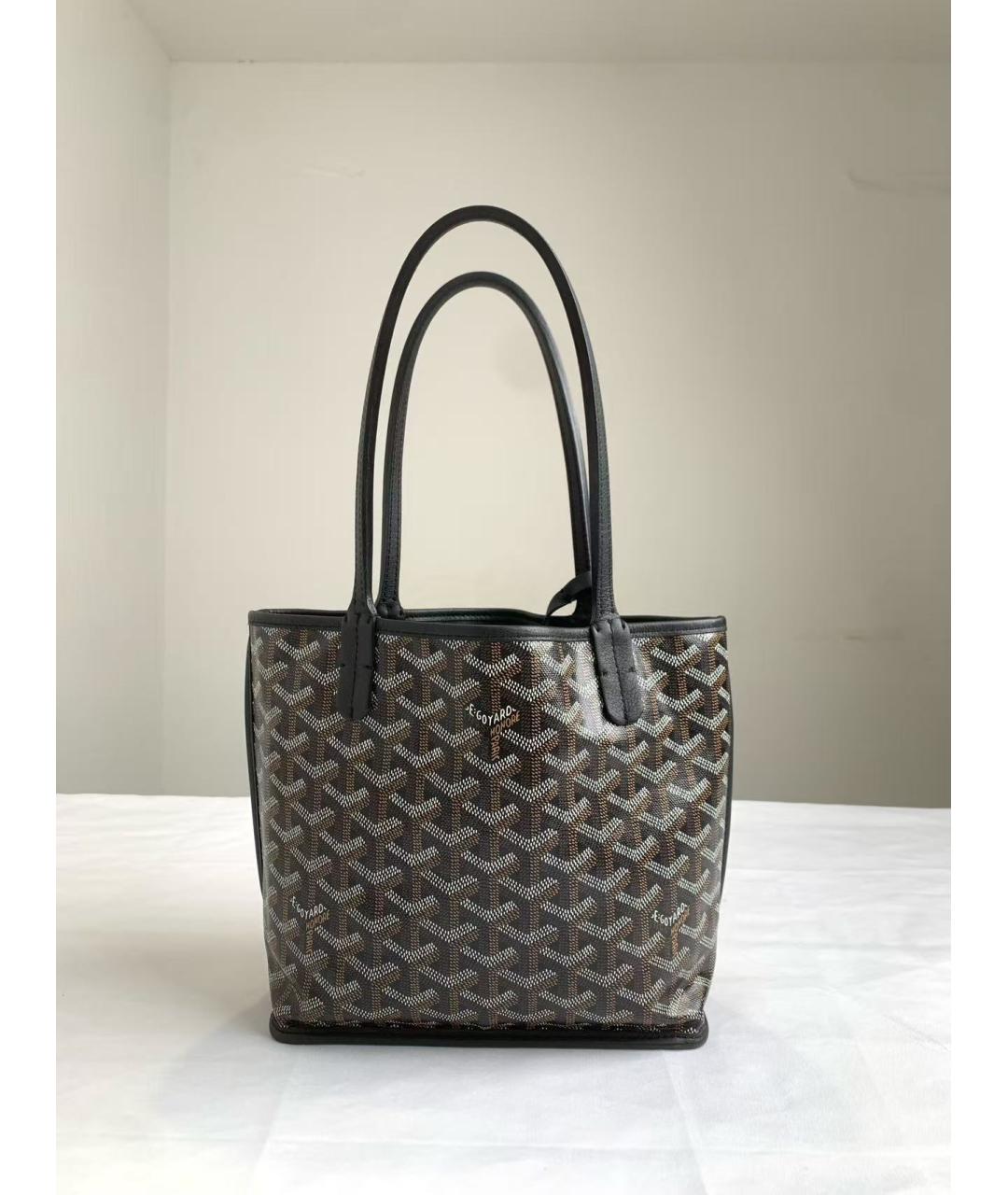 GOYARD Черная сумка тоут, фото 4