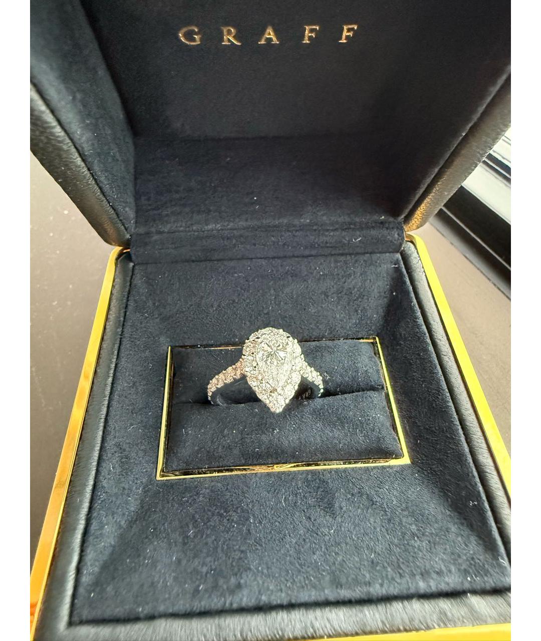 GRAFF Серебряное кольцо из белого золота, фото 2