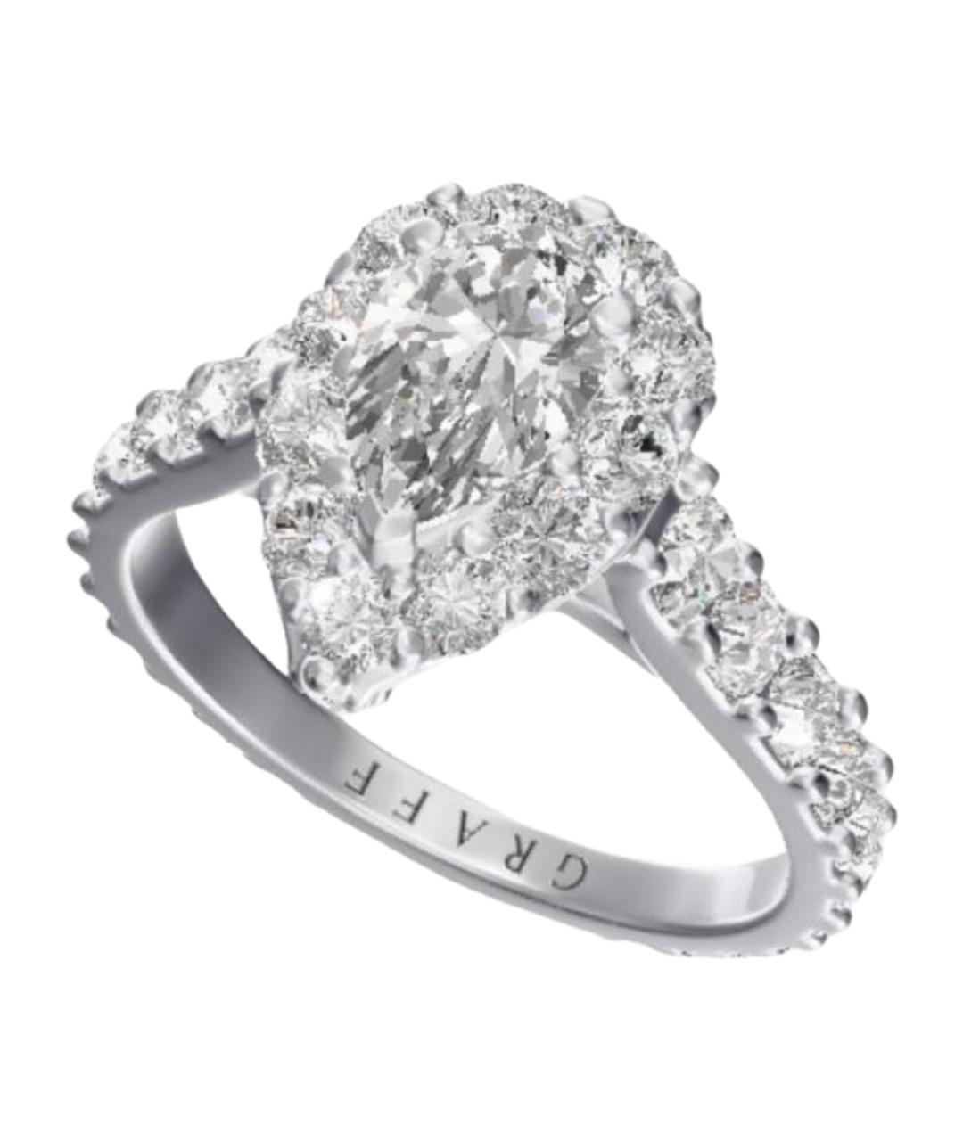 GRAFF Серебряное кольцо из белого золота, фото 1