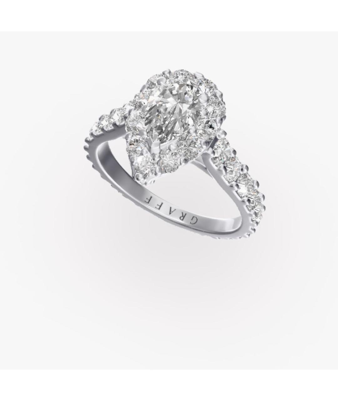 GRAFF Серебряное кольцо из белого золота, фото 5