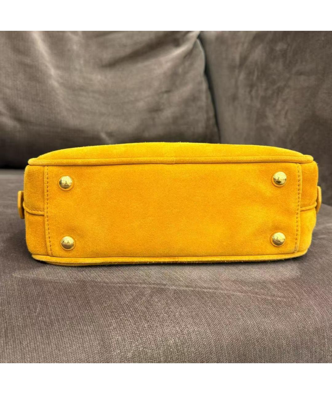 MIU MIU Желтая сумка через плечо, фото 6
