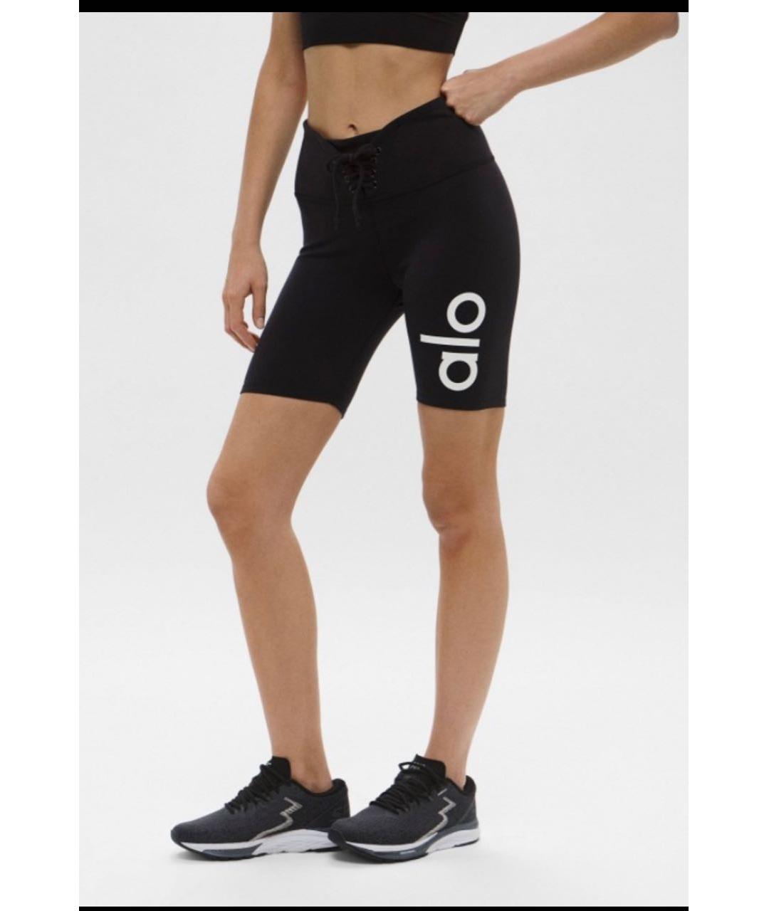 ALO YOGA Черные спортивные брюки и шорты, фото 5