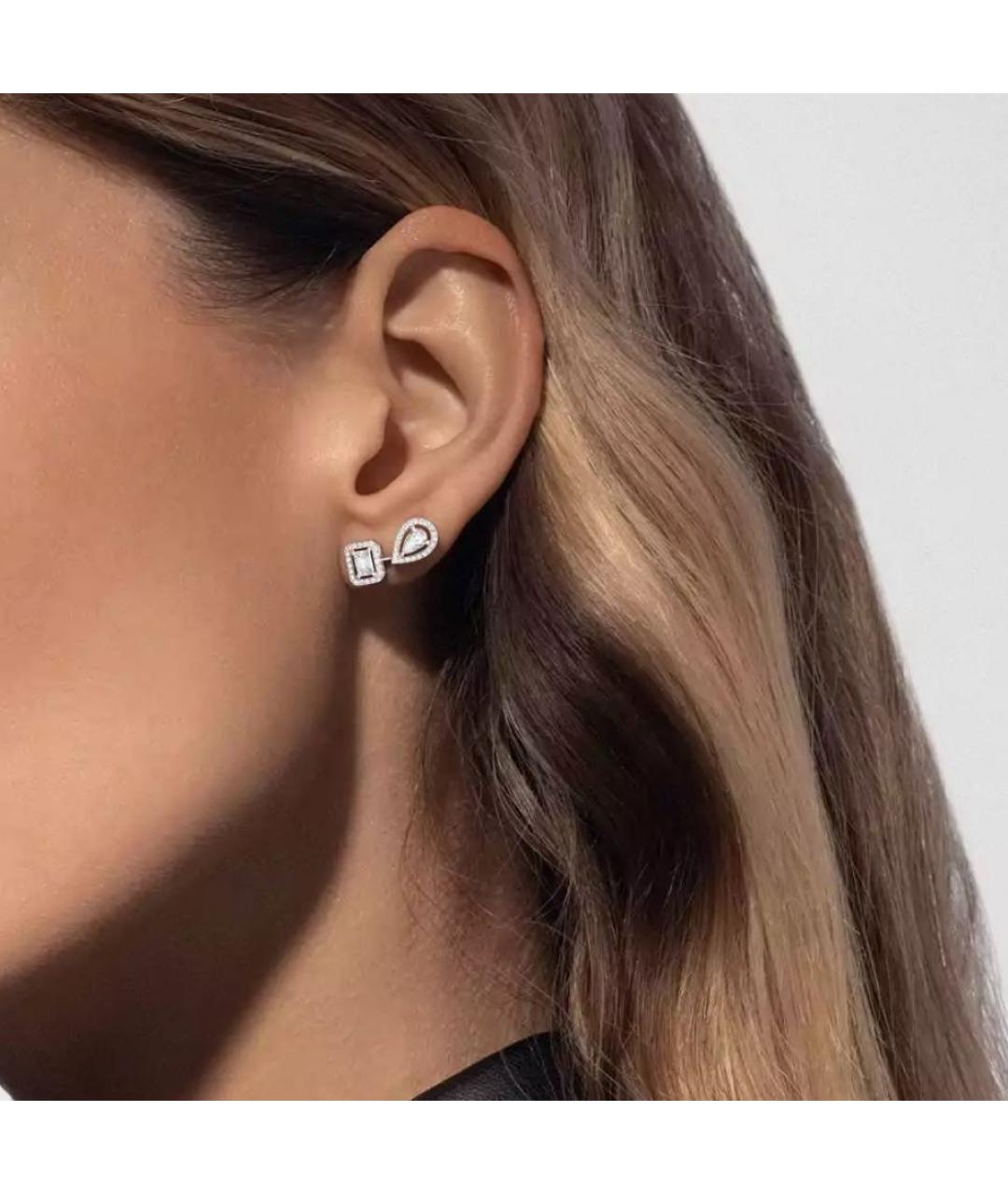 MESSIKA Серебряные серьги из белого золота, фото 4