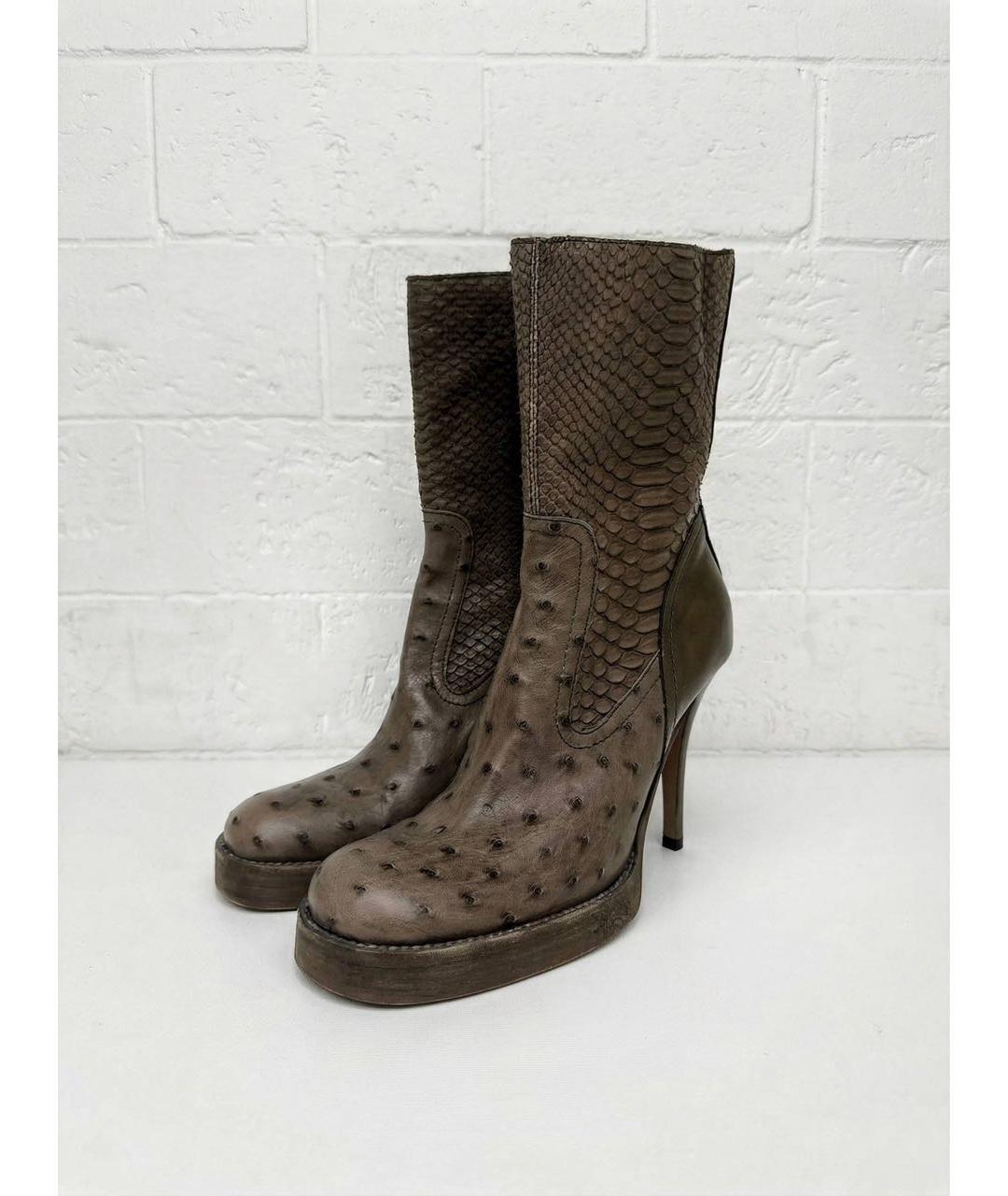 RICK OWENS Ботильоны из экзотической кожи, фото 2