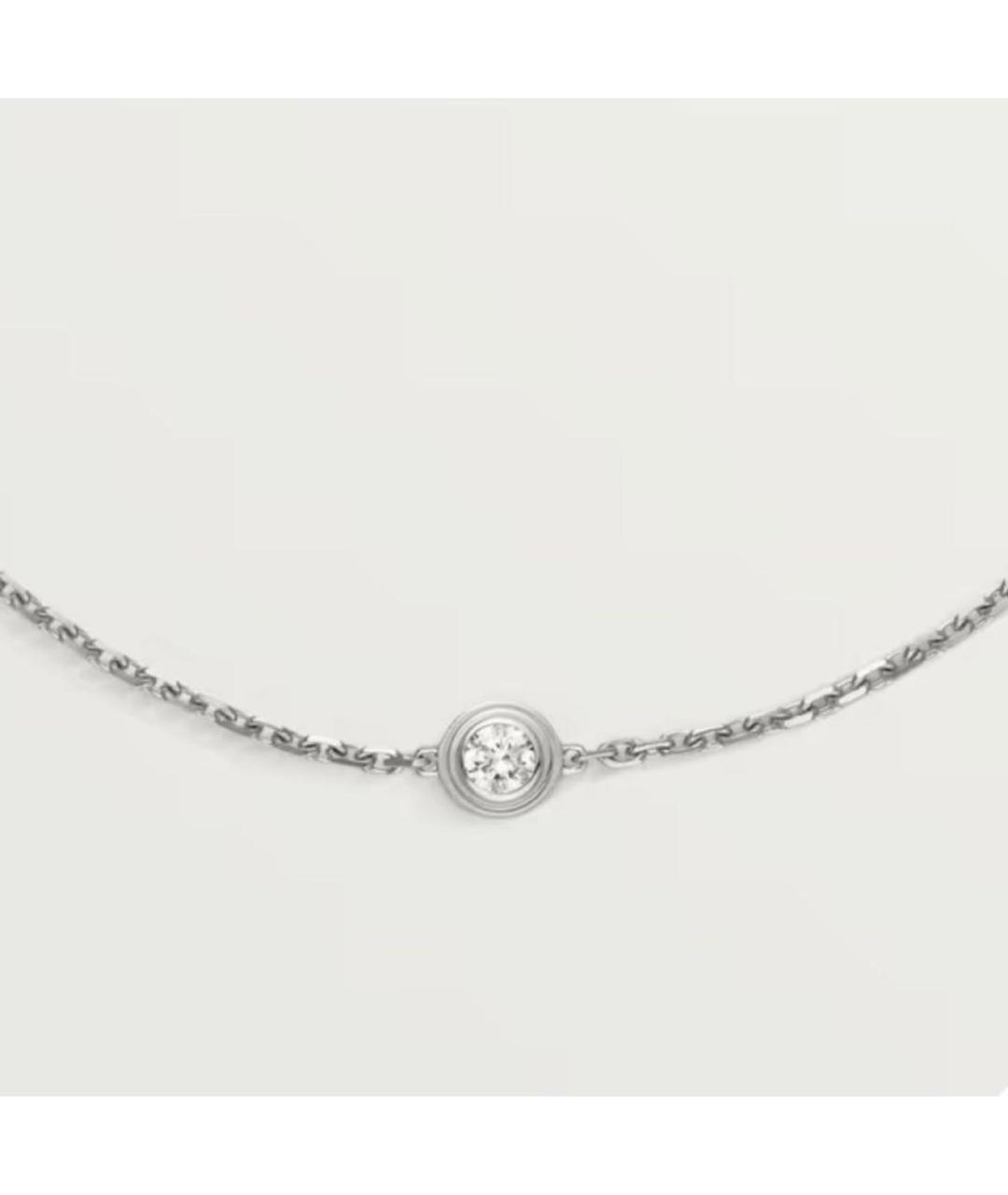 CARTIER Белый браслет из белого золота, фото 2