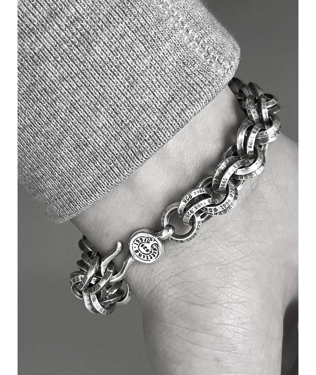 CHROME HEARTS Серебряный браслет, фото 7