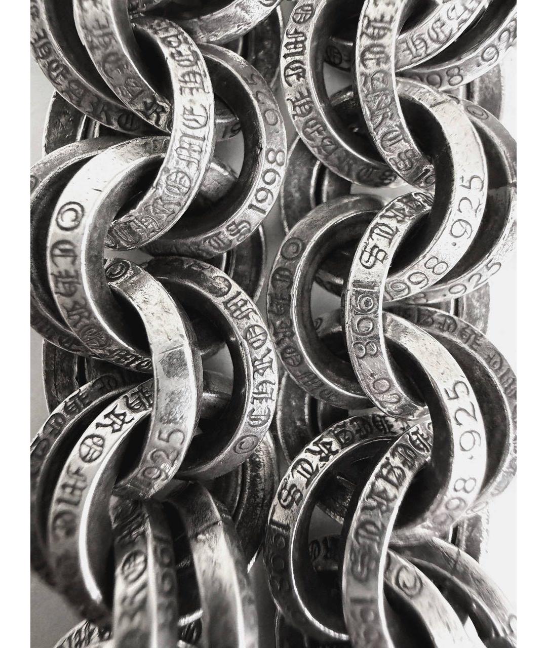 CHROME HEARTS Серебряный браслет, фото 3