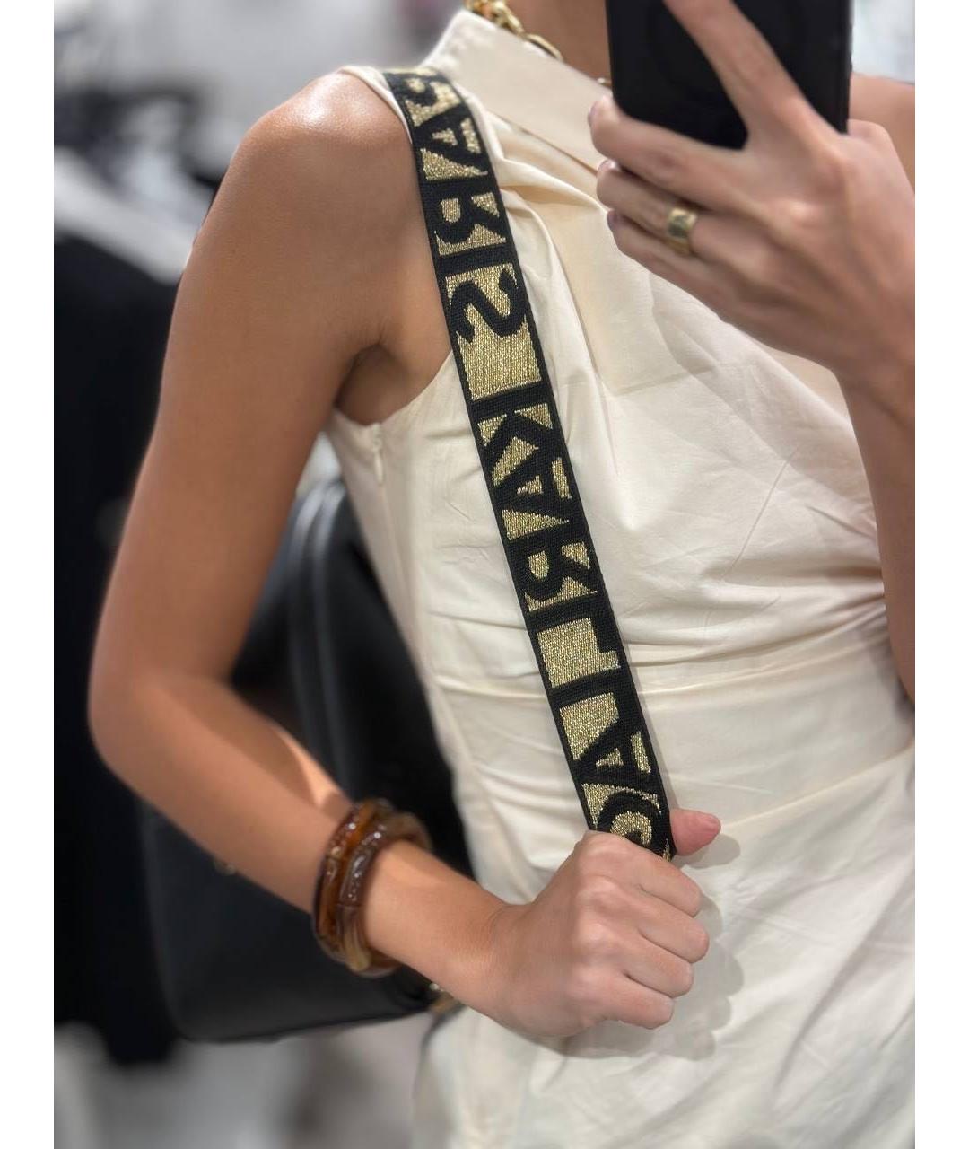 KARL LAGERFELD Черный кожаный рюкзак, фото 7