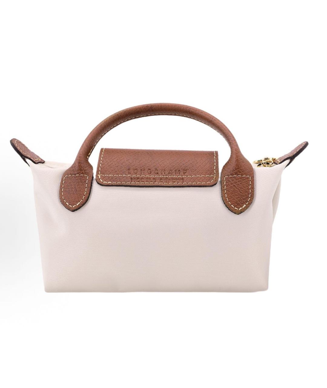 LONGCHAMP Бежевая сумка с короткими ручками, фото 3